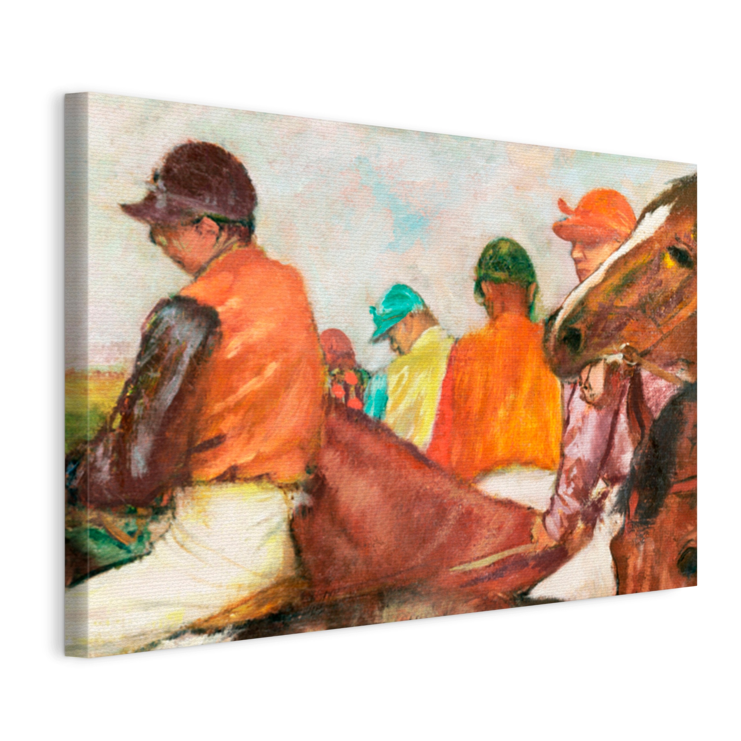 Obraz Na Plátně Edgar Degas Jockeys 45x30