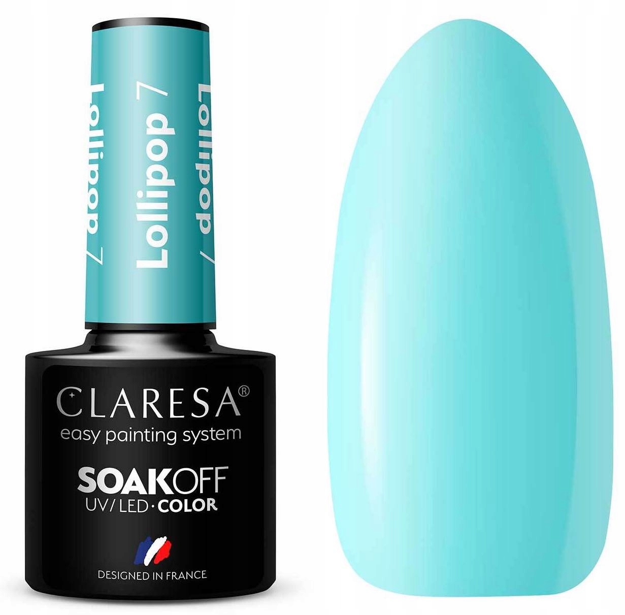 

Claresa Lakier Hybrydowy Lollipop 7 Blue Lagoon