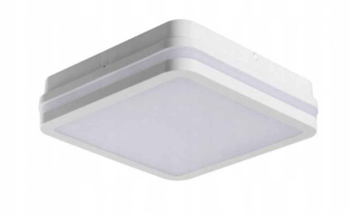 Plafoniera Led 18W 4000K czujnik ruchu IP54 biała