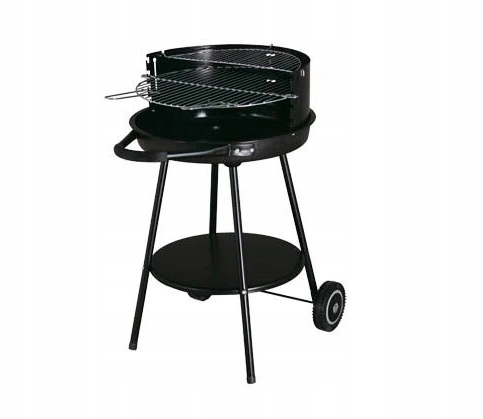 Huka HK-374436 Zahradní Gril Deluxe Bbq na uhlí s kolečky
