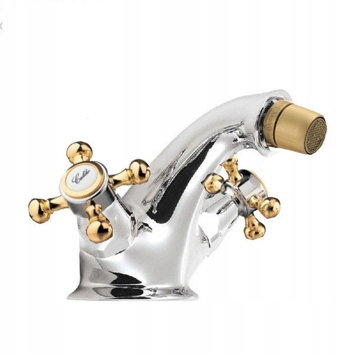 Sapho Antea bidetová batéria chróm/zlato 3182