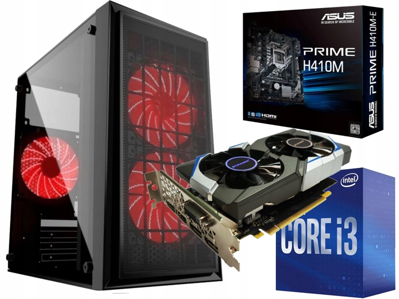 Počítač Grafika Gtx 4GB 16GB Ram 500 Ssd