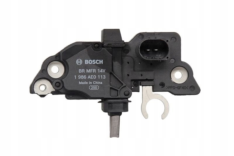 EL. REGULATOR WZBUDZENIA Regulator napięcia Bosch 1 986 AE0 113 Jakość części (zgodnie z GVO) Q - oryginał z logo producenta części (OEM, OES)