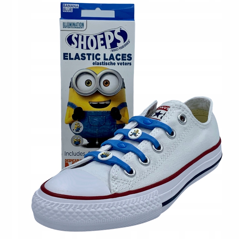 

Shoeps silikonowe sznurówki 8 szt Minionki