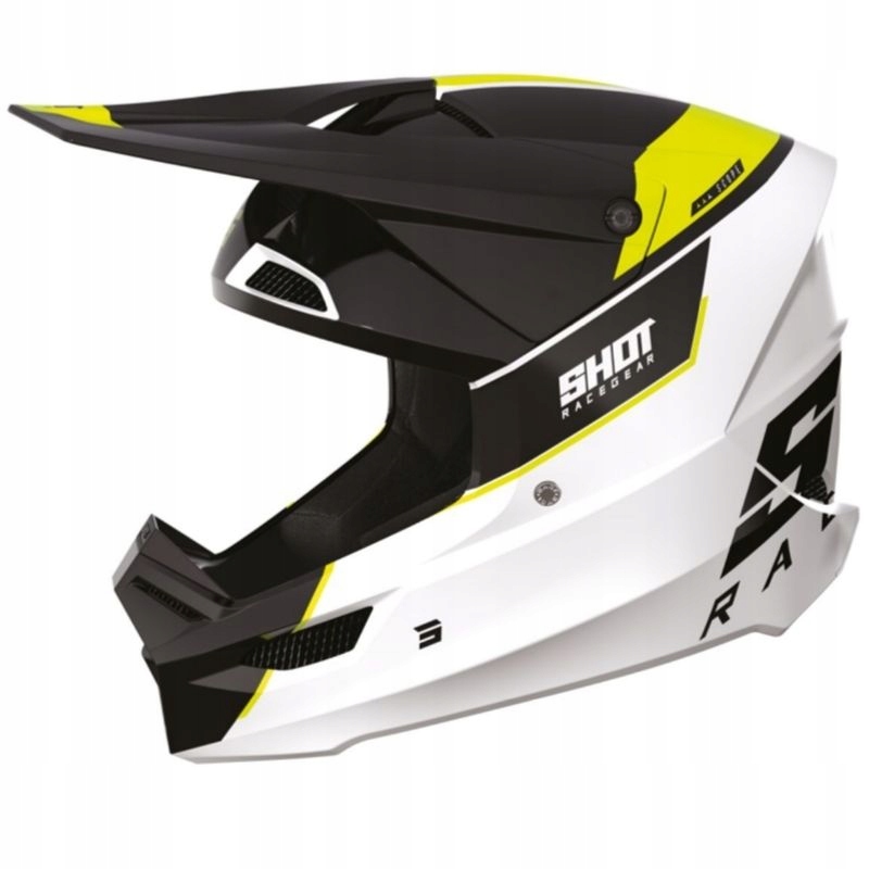 KASK CROSSOWY ENDURO SHOT FURIOUS SCOPE YELLOW S