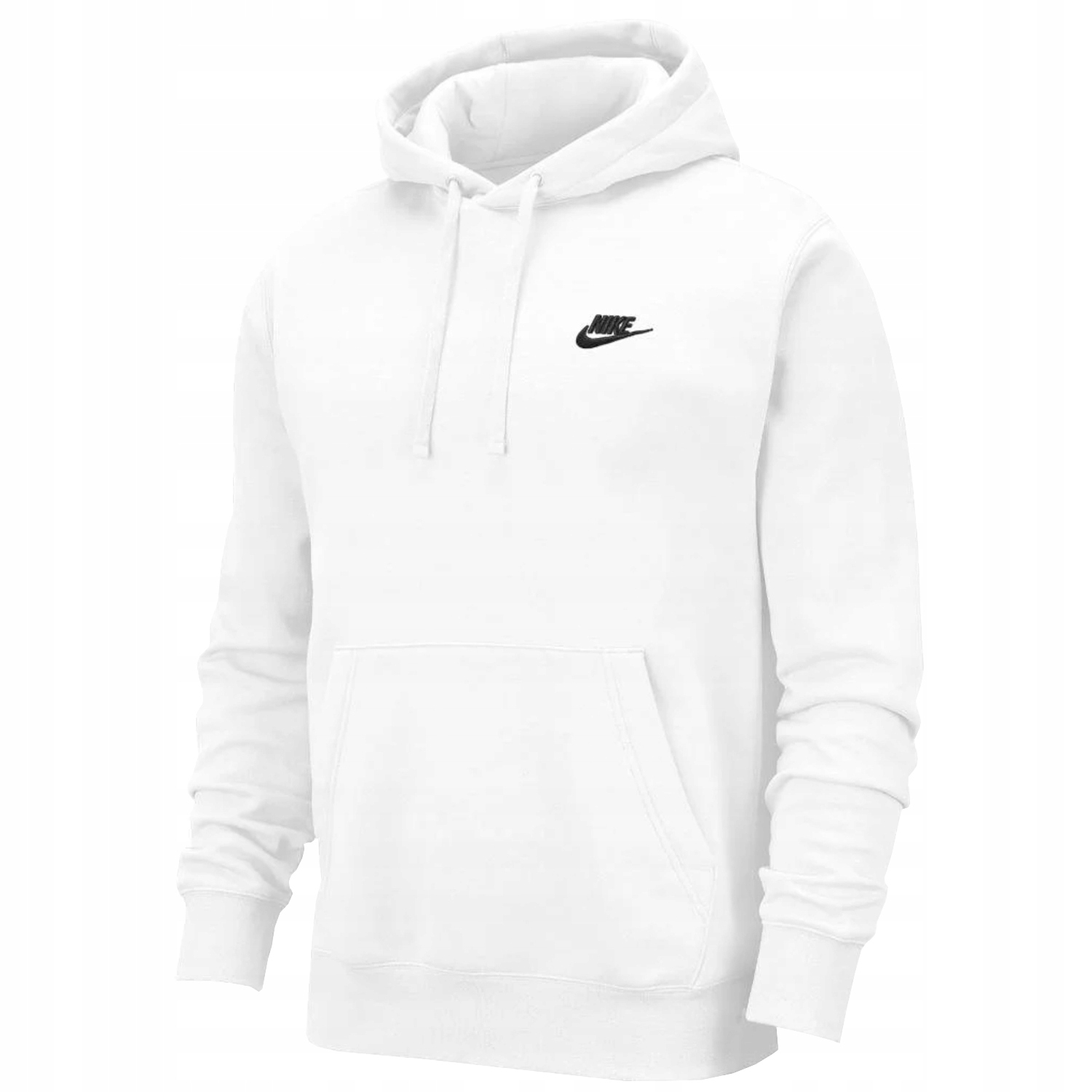 Nike Sportswear Club Fleece Hoodie [s] Pánská Mikina Bavlna Bílá