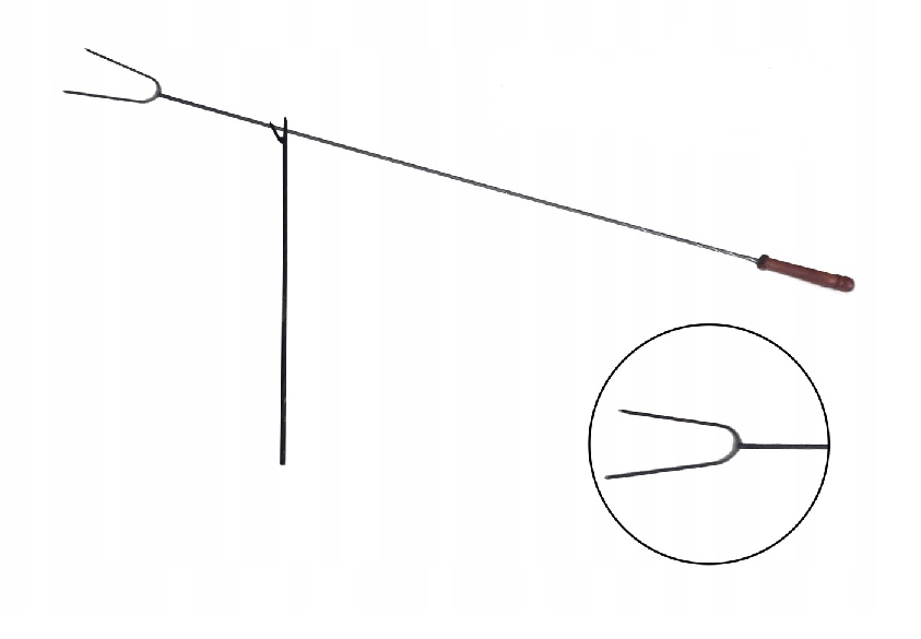 

Widełki Podpórki Ognisko Kiełbasa 100CM Po 10SZT
