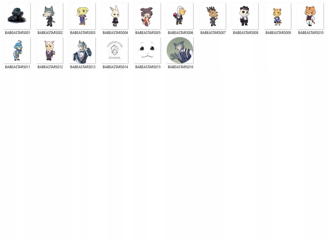 Przypinki Manga Anime BEASTARS DUŻY WYBÓR Tematyka, motyw Anime