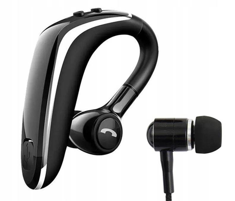 

Zestaw Słuchawkowy Bluetooth Słuchawka IPX4 2 Tel