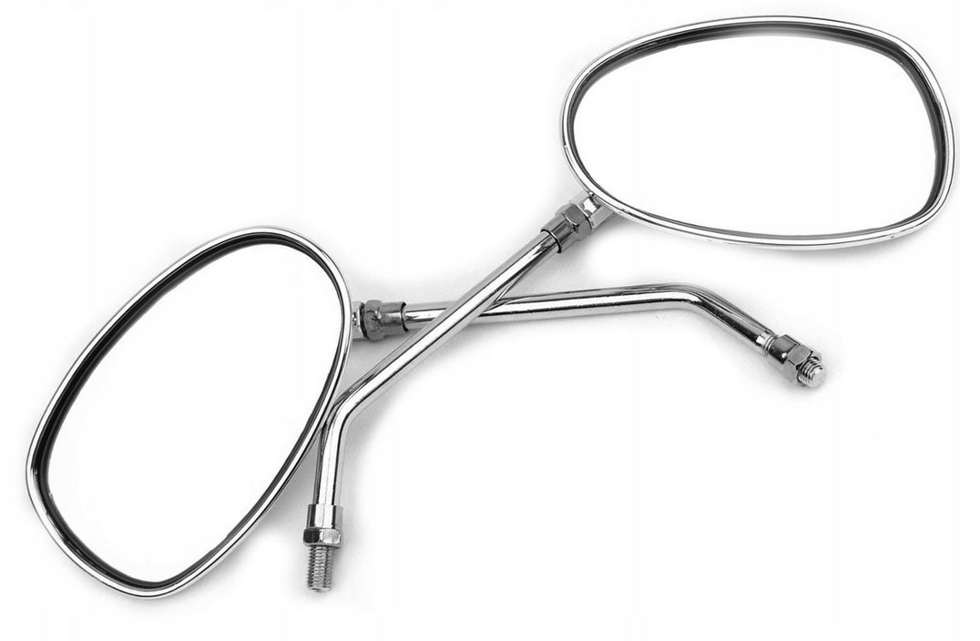 Lusterka Motocyklowe M10 Chrom Lustro Lusterko Chopper Czoper Kpl Łoś Xt50q Producent Wilmat