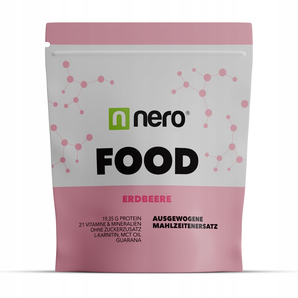 Zdravé dietní jídlo Nero Food Jahoda, 1kg, 33 porcí