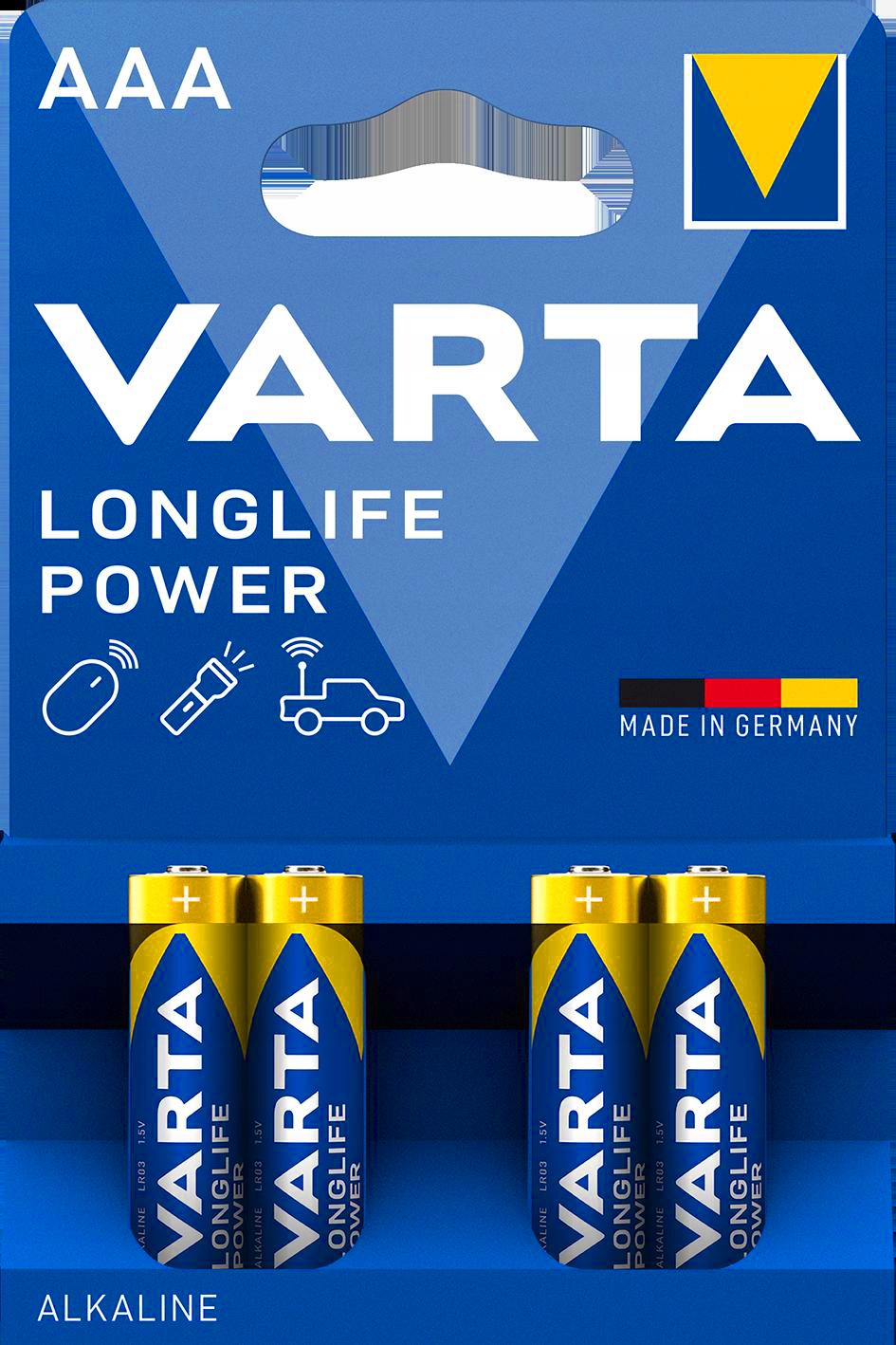 

Varta Long Life Power Aaa LR03 Baterie Alkaliczne