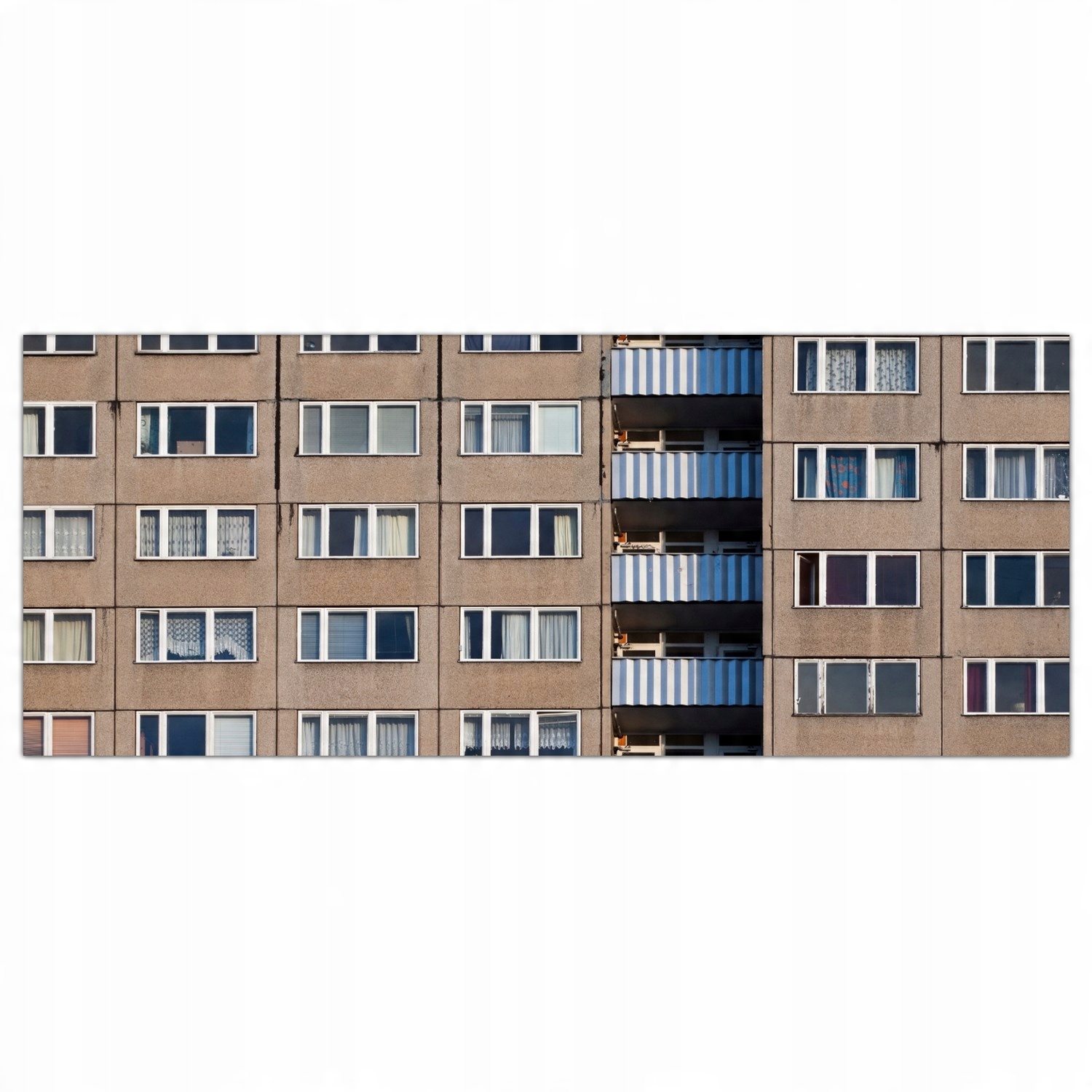 

Hartowany Obraz Szklany Apartament Budynek 125x50
