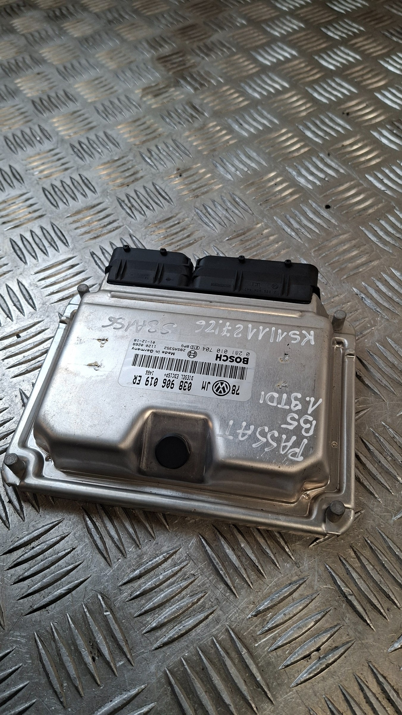 centralina motore VW PASSAT B5 1.9TDI