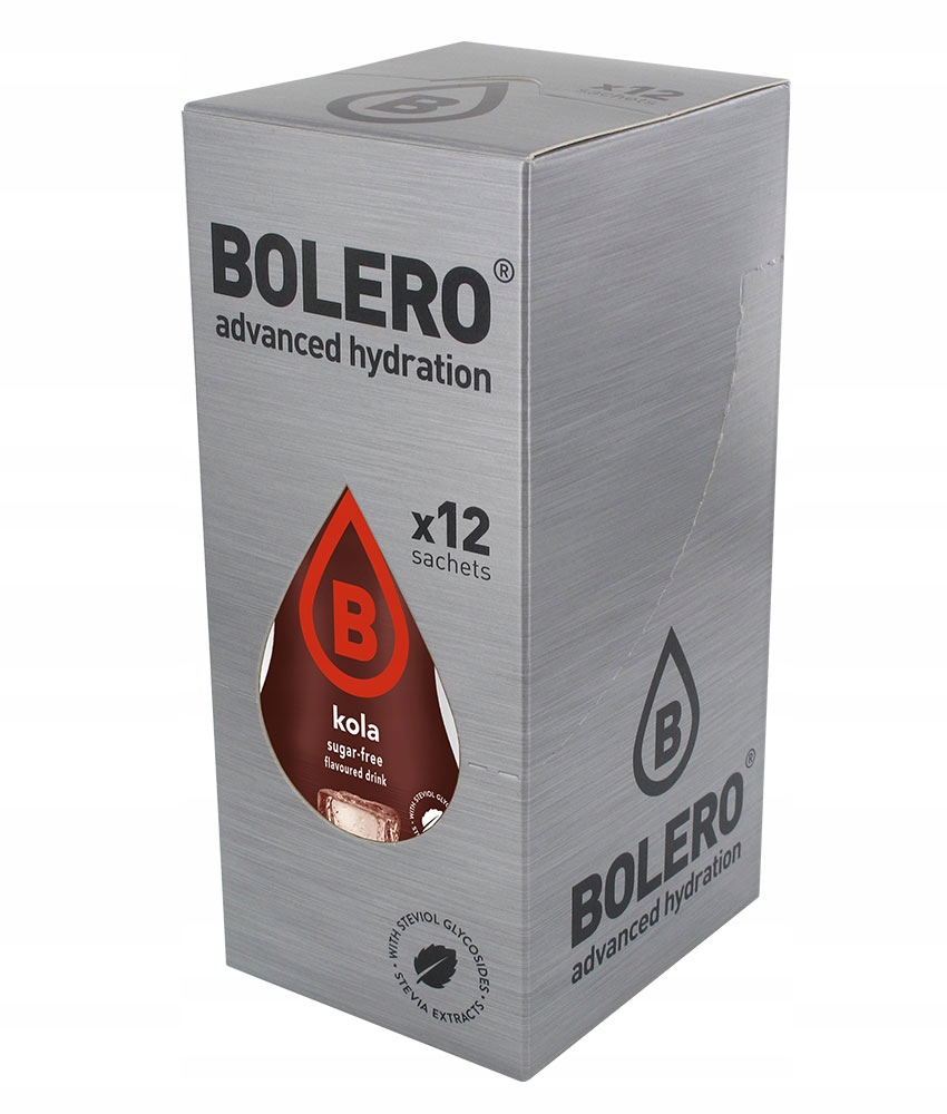 BOLERO BOX 12 szt x9 g Kola Napój Zero Kcal Kod producenta FPID-122002-BG