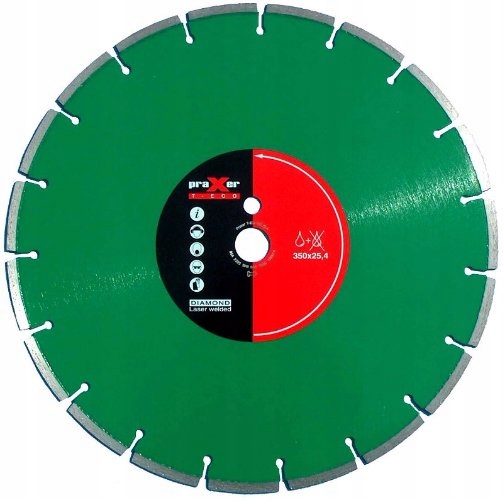 Diamantový kotouč T-eco 350 mm/25,4 mm Praxer