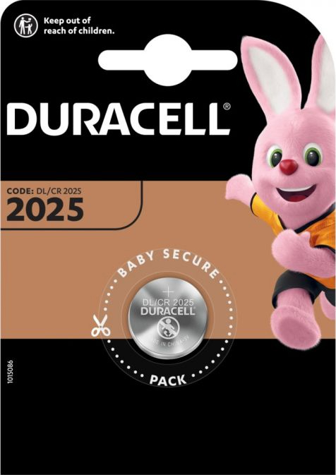 

1x Bateria Baterie Duracell CR2025 DL 2025 Litowa