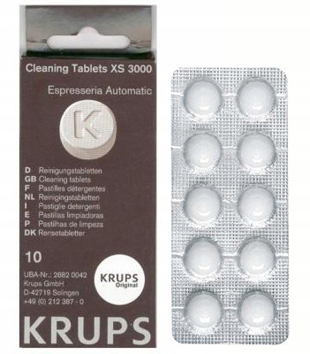 

Tabletki czyszczące Krups XS3000 oryginalne 10szt