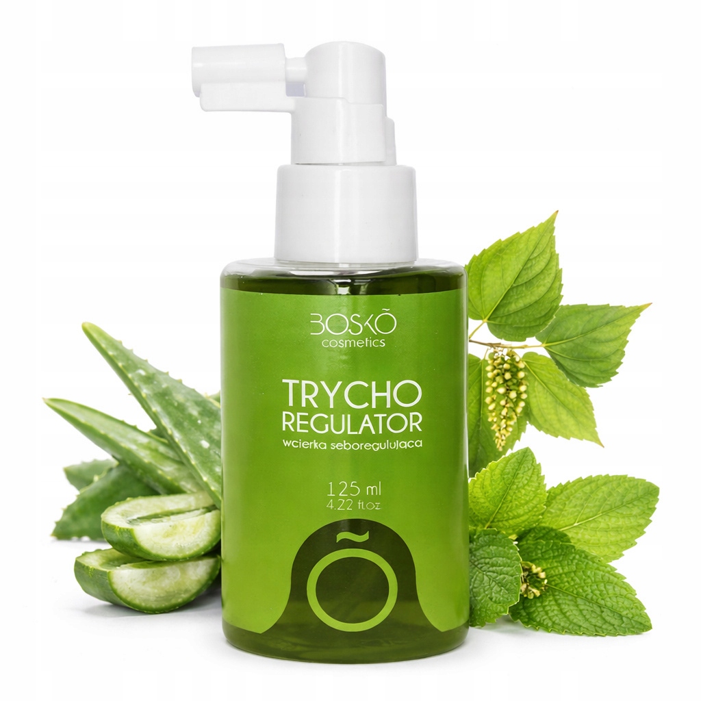 Wcierka Bosko Trychoregulator 125 ml Reguluje Sebum Tłustej Skóry Głowy