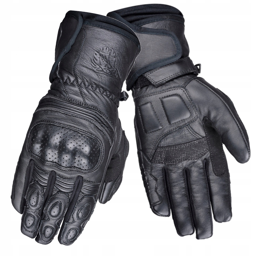 

Rękawice Motocyklowe Wolf Ultor Skórzane Czarne XL
