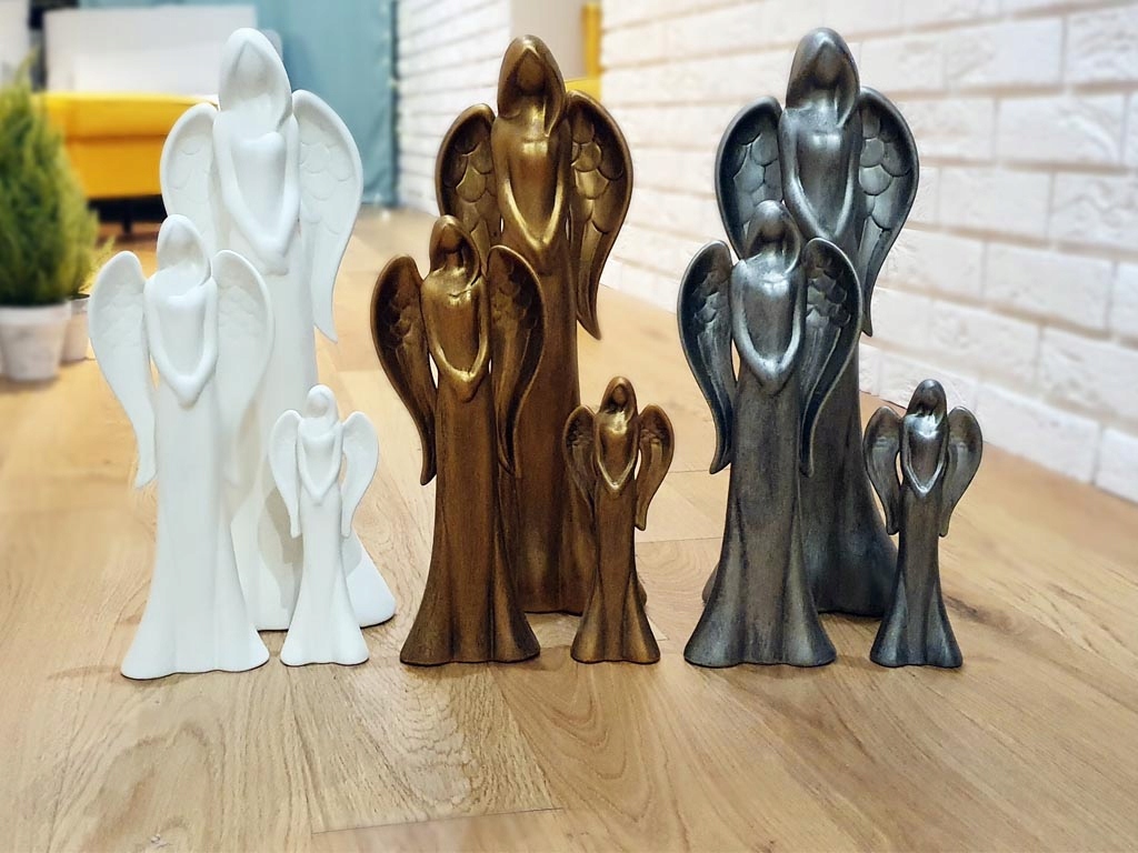 ANIOŁEK FIGURKA duża ANIOŁ Stróż ŚWIĘTA WESELE M Marka inna