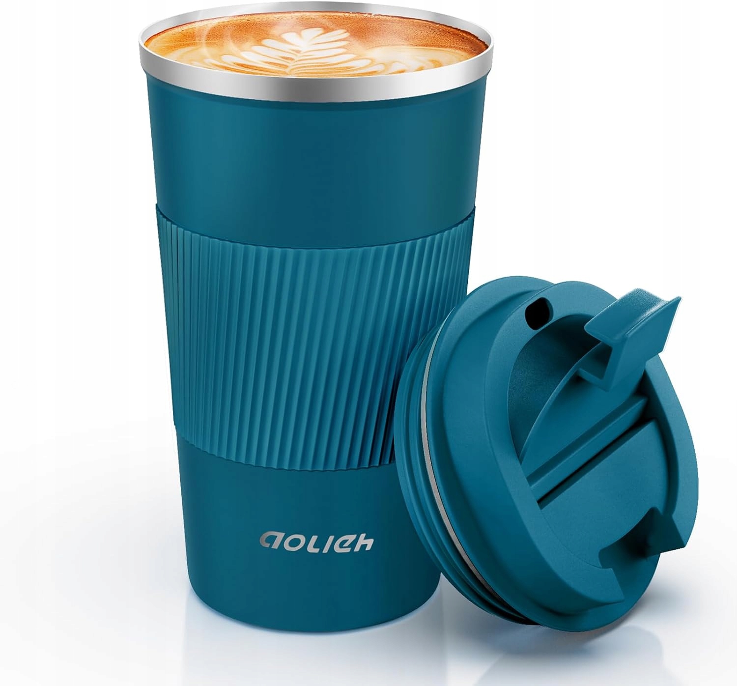 Aolieh Kubek Podróżny 510 ml Izolowany Termiczny ze Stali Nierdzewnej