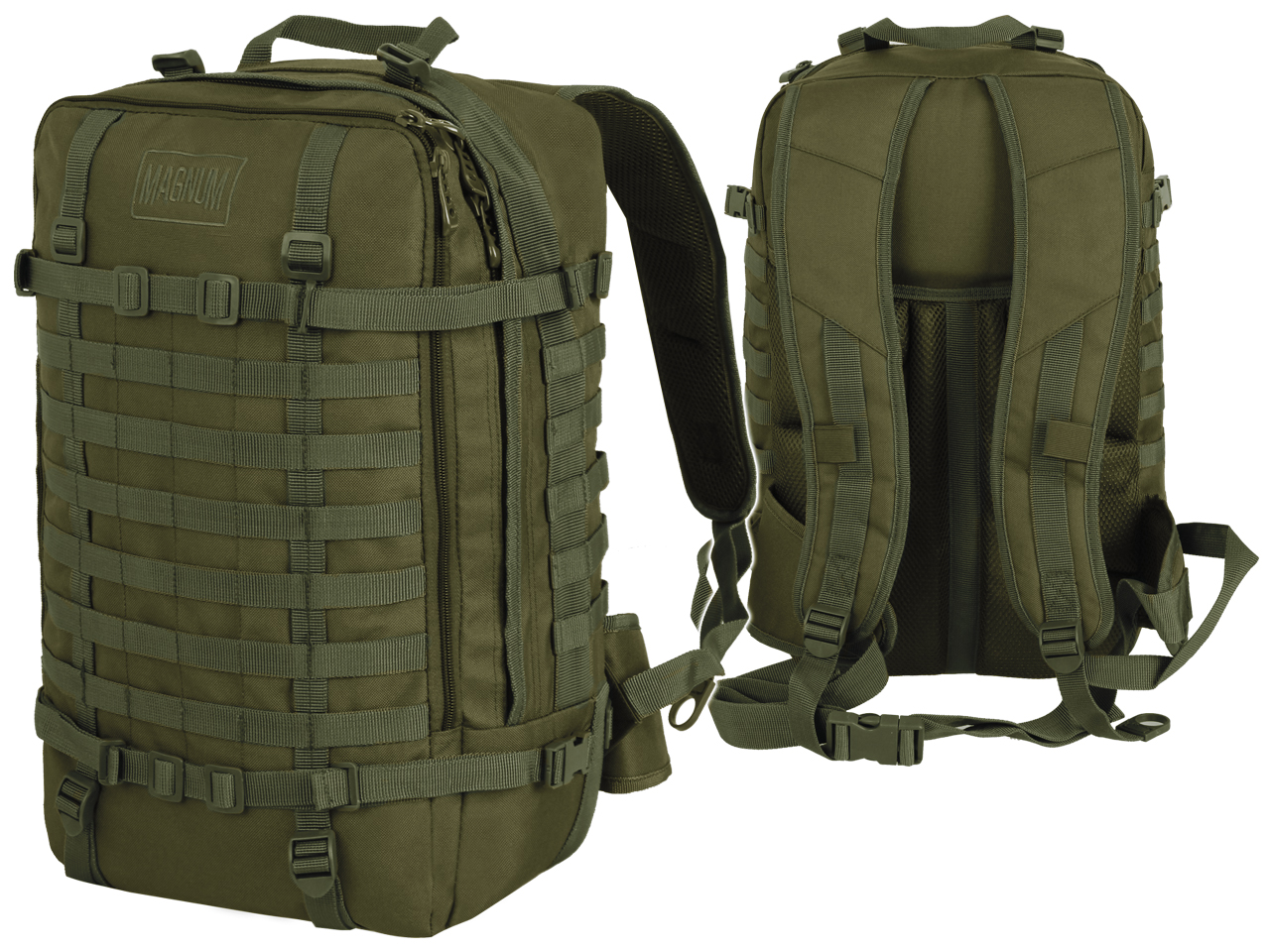 

Plecak Męski Wojskowy Magnum Taiga 45L Olive