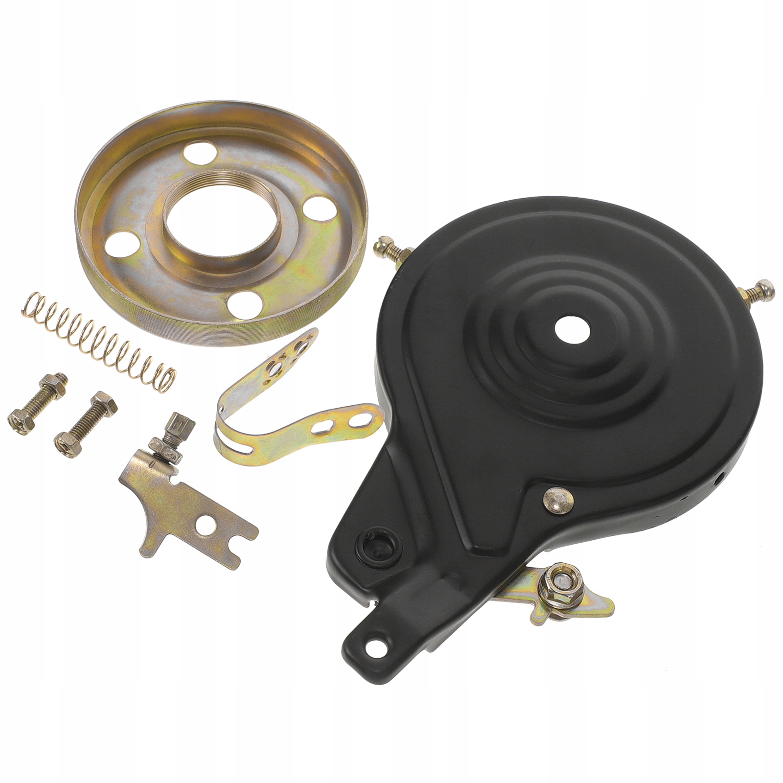 ELEKTRYCZNY HAMULEC BĘBNOWY TYLNY DO MOTOCYKLOWYCH KLOCKÓW METALOWYCH