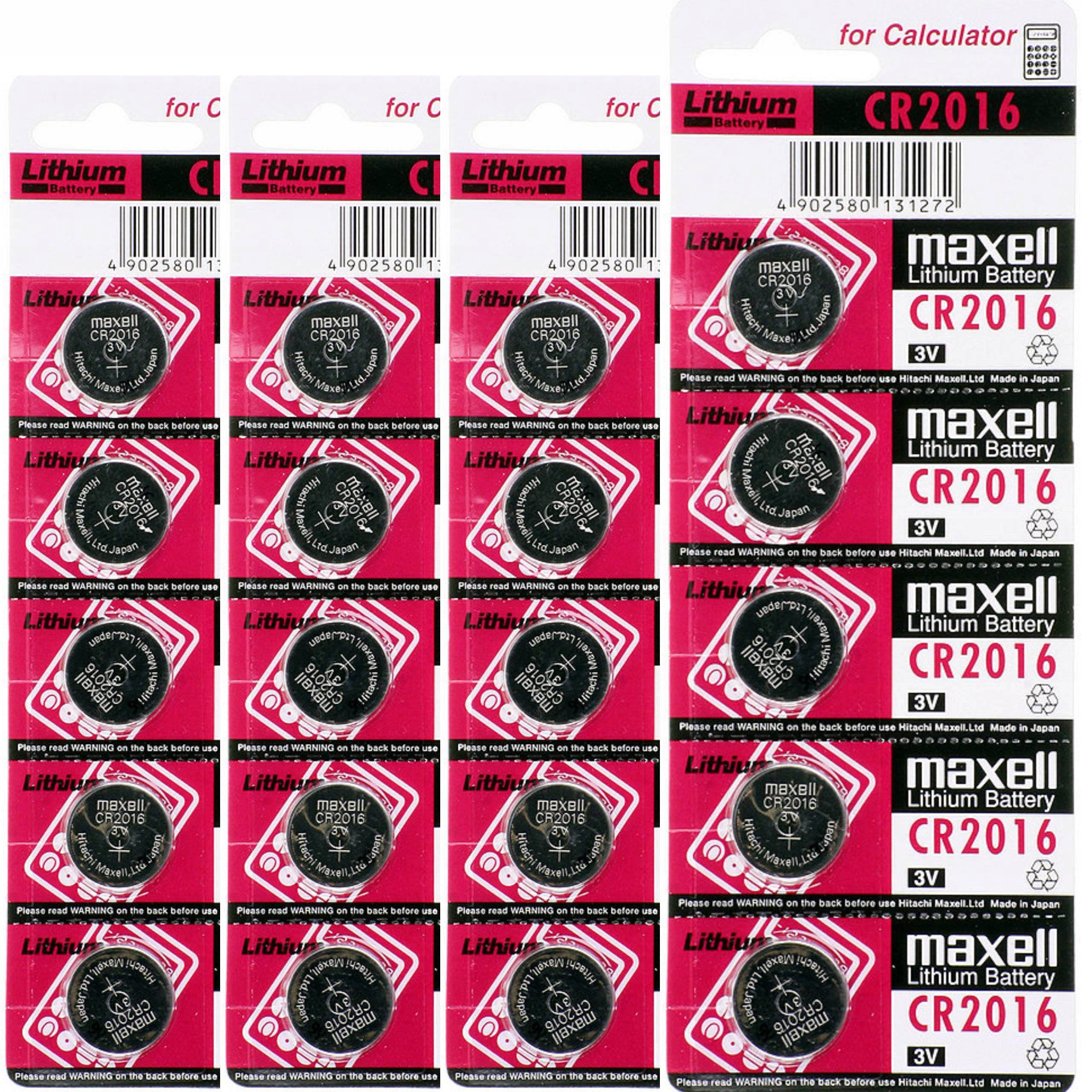 

20x Bateria Litowa Maxell Cr 2016 3V