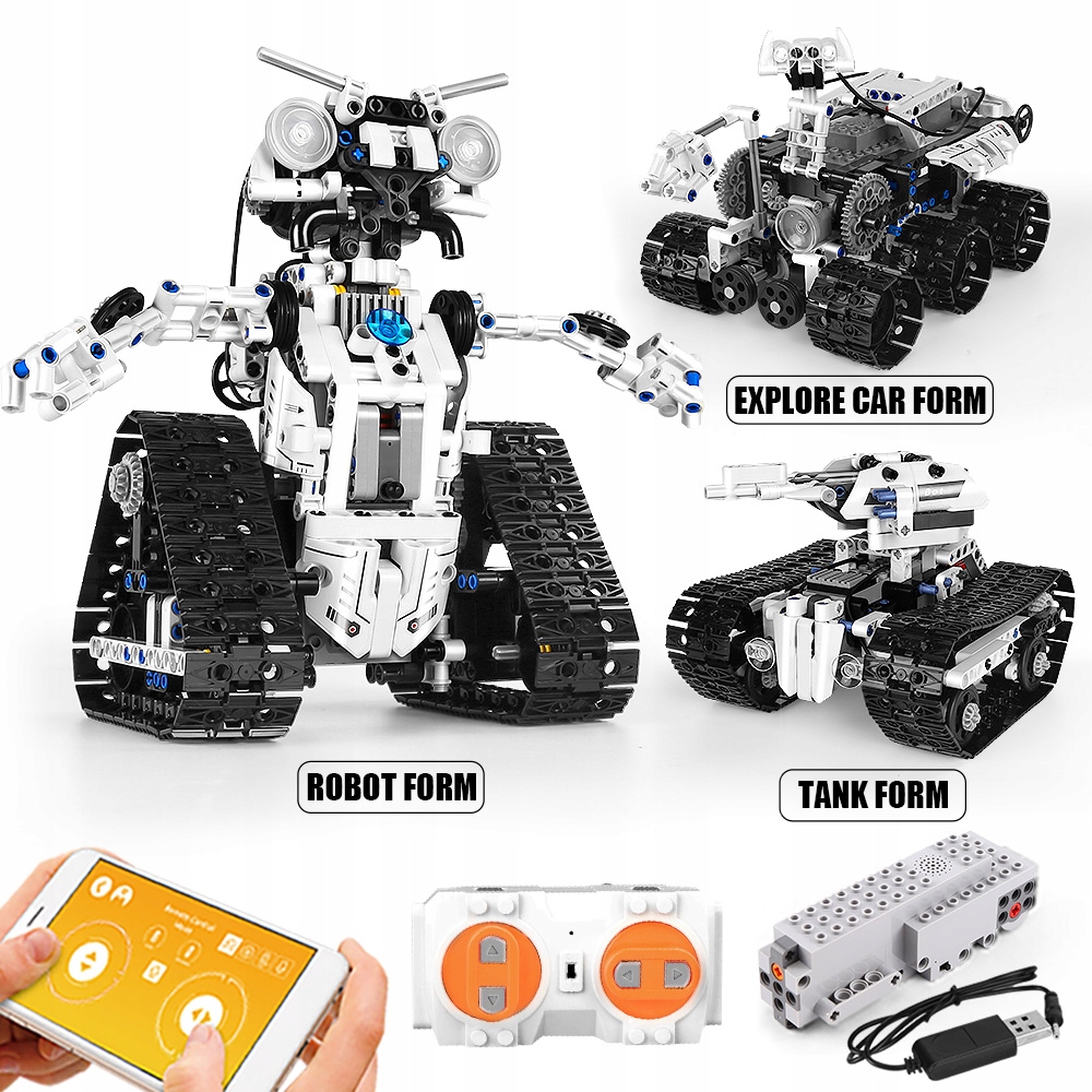 

Transbot 3 w 1 Inteligentny zmieniający się robot