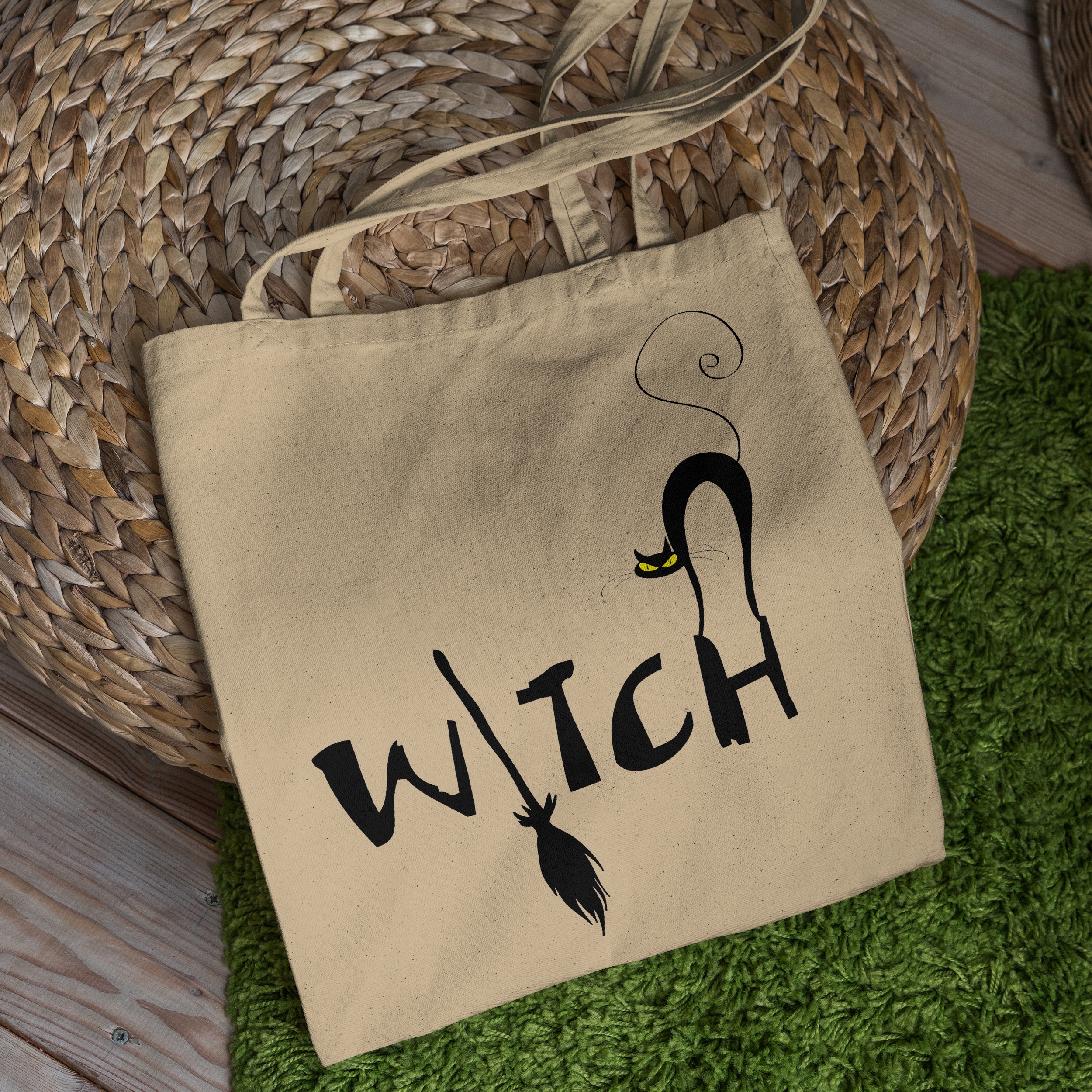 TORBA WITCH HALLOWEEN WIEDŹMA KOT IDEALNY PREZENT Rodzaj torba