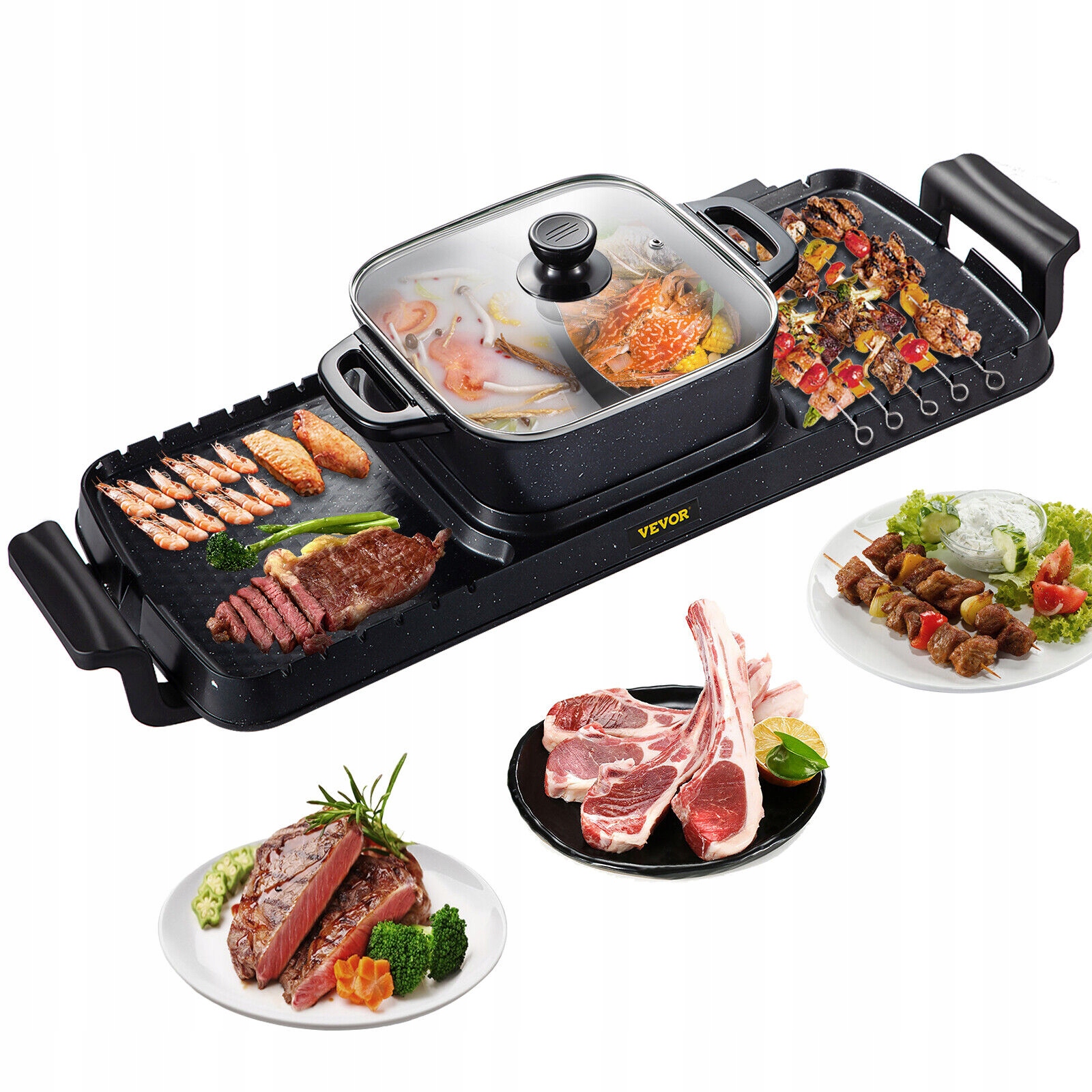 

Vevor Hotpot Podgrzewacz 2.8L Bbq Elektryczny
