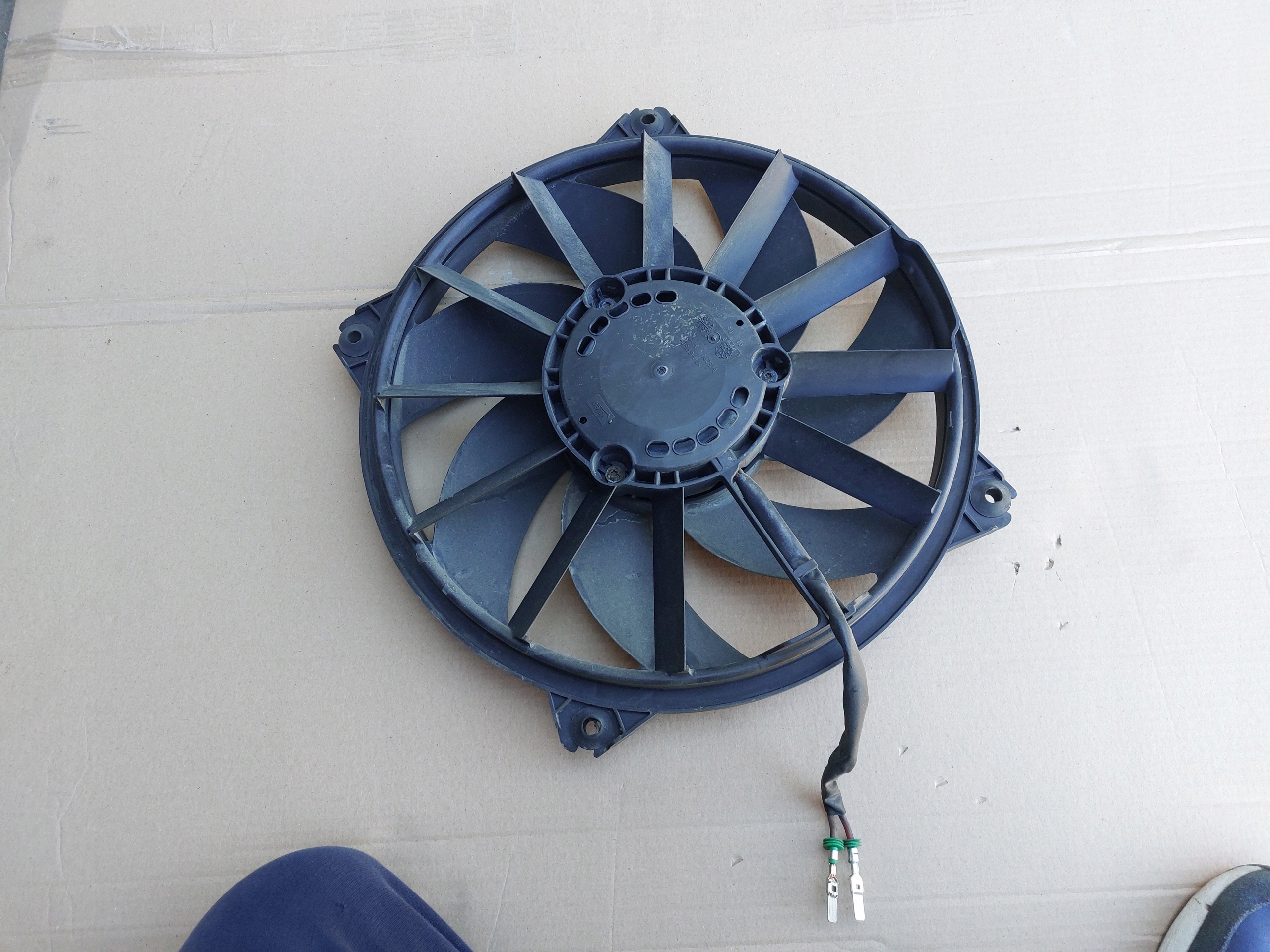 Citroen Berlingo ventilátor chladiče 9673009880