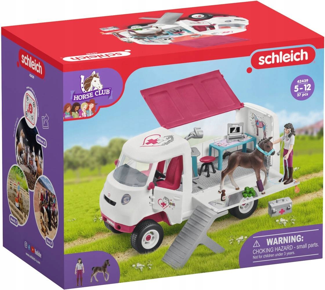 

Schleich 42439 Mobilna Lecznica Dla Zwierząt Auto