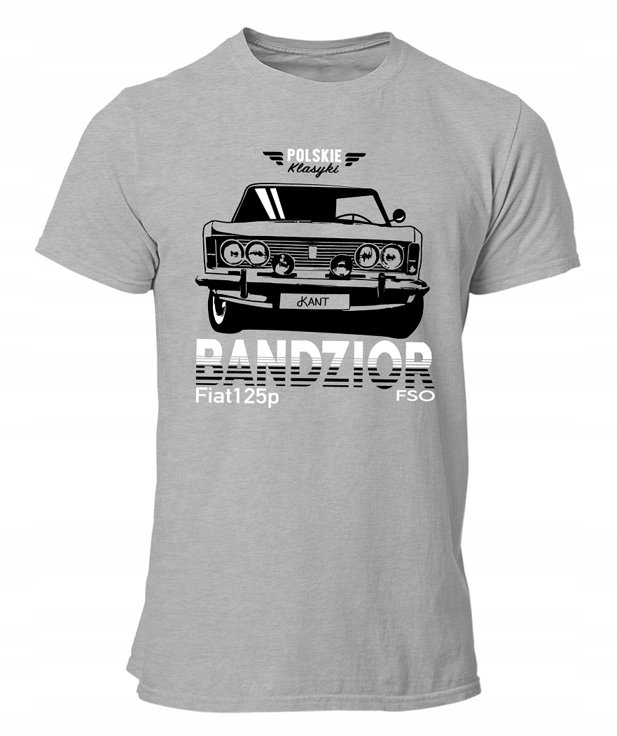 

Koszulka T-shirt Duży Fiat 125p Bandzior Fso kant