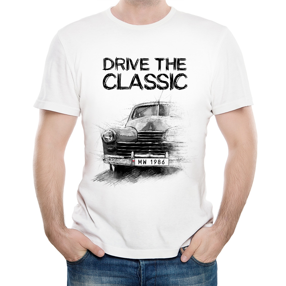 KOSZULKA Z NADRUKIEM PREZENT FSO WARSZAWA M20 L Marka Fruit of the Loom