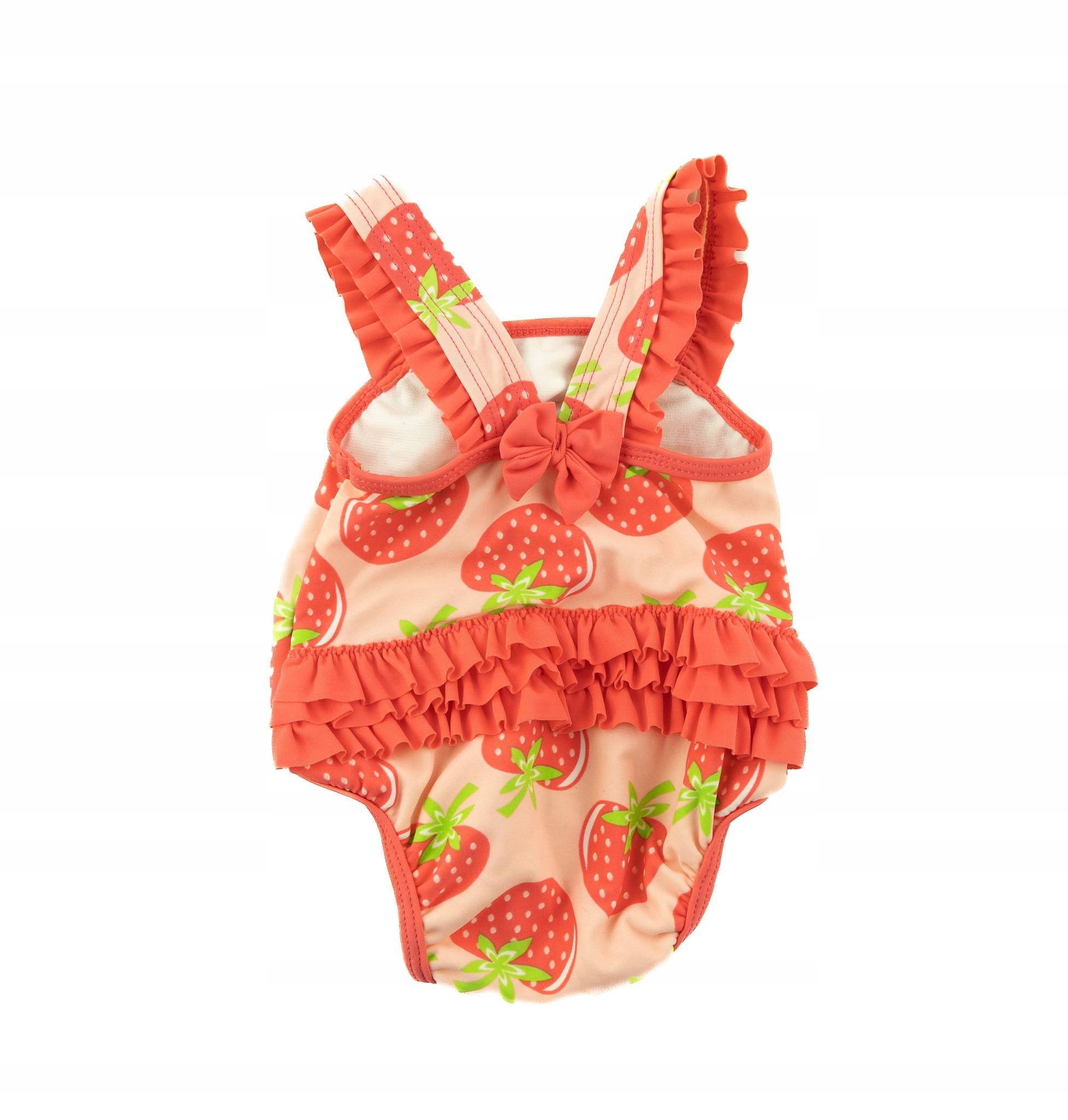 DZIECIĘCY STRÓJ KĄPIELOWY MINI CLUB RÓŻ TRUSKAWKI Wiek dziecka 0 +