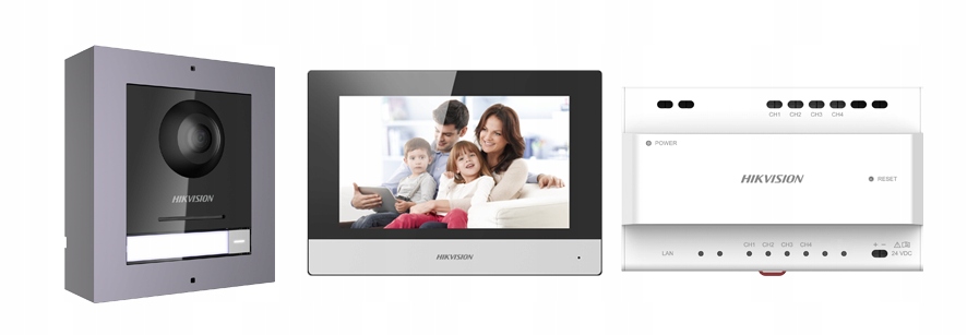 Videodomofonový set DS-KIS702 Hikvision
