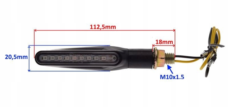 KIERUNKOWSKAZY LED DYNAMICZNE HOMOLOGACJA E24 Producent inny