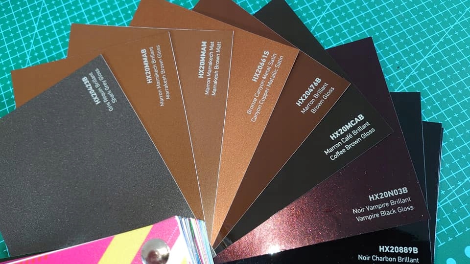 HEXIS Folia HX20476M Brązowy Mat 152cm x 150cm Kod producenta HX20476M