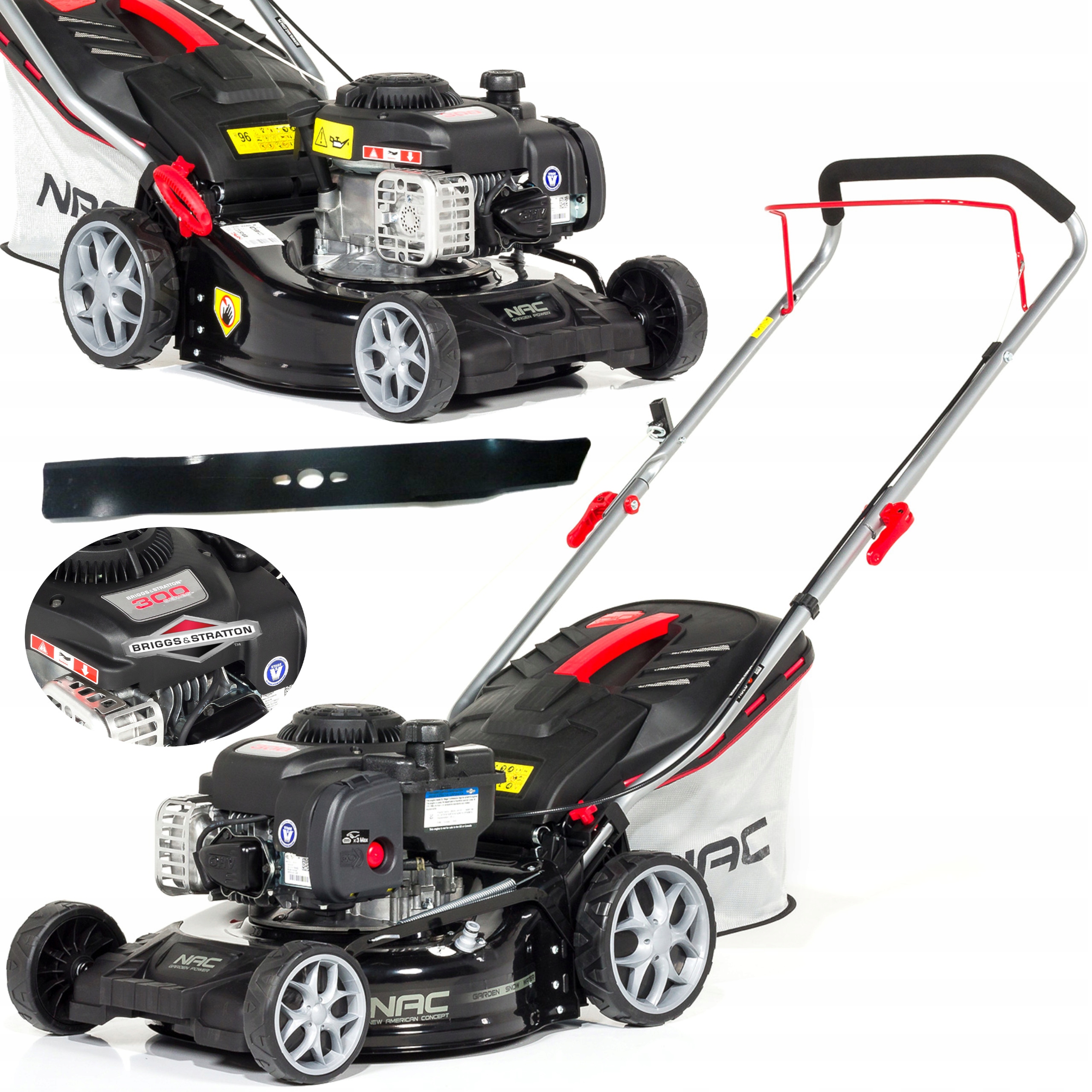 

Kosiarka spalinowa Nac 125 cm3 42cm LP42-300BS-JR