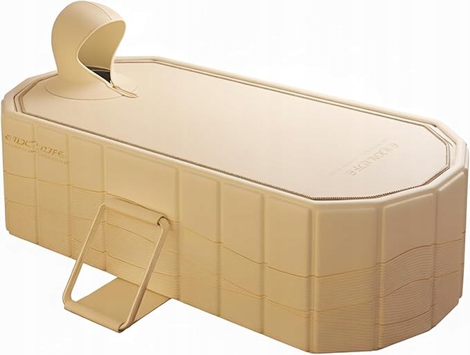 Skladacia vaňa s izolovaným krytom pre domáce kúpele, bazény, 150*55*50 cm