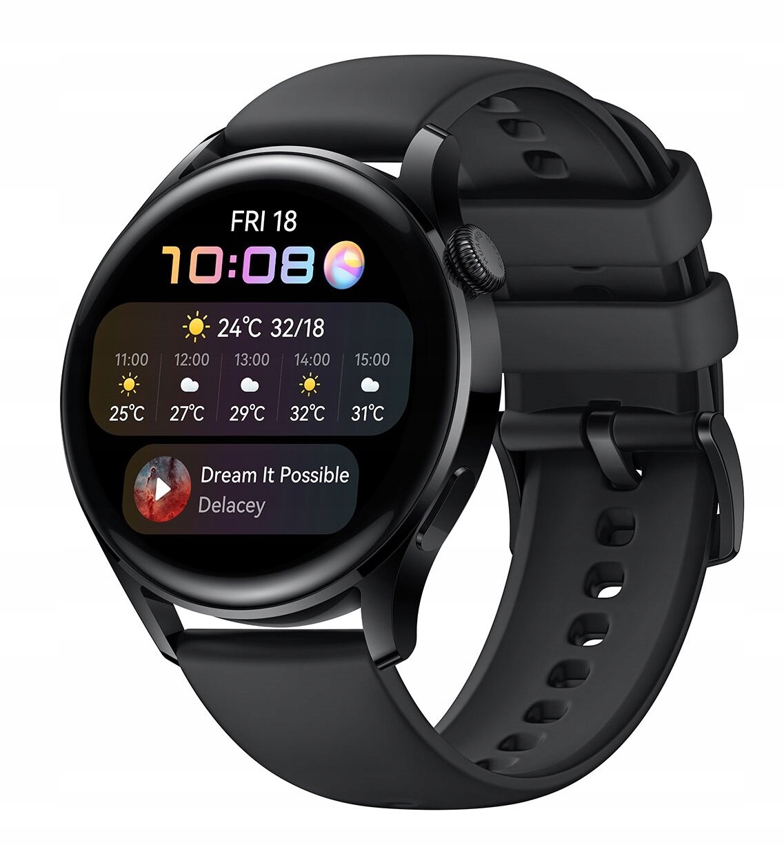 Smartwatch HUAWEI Watch 3 Black