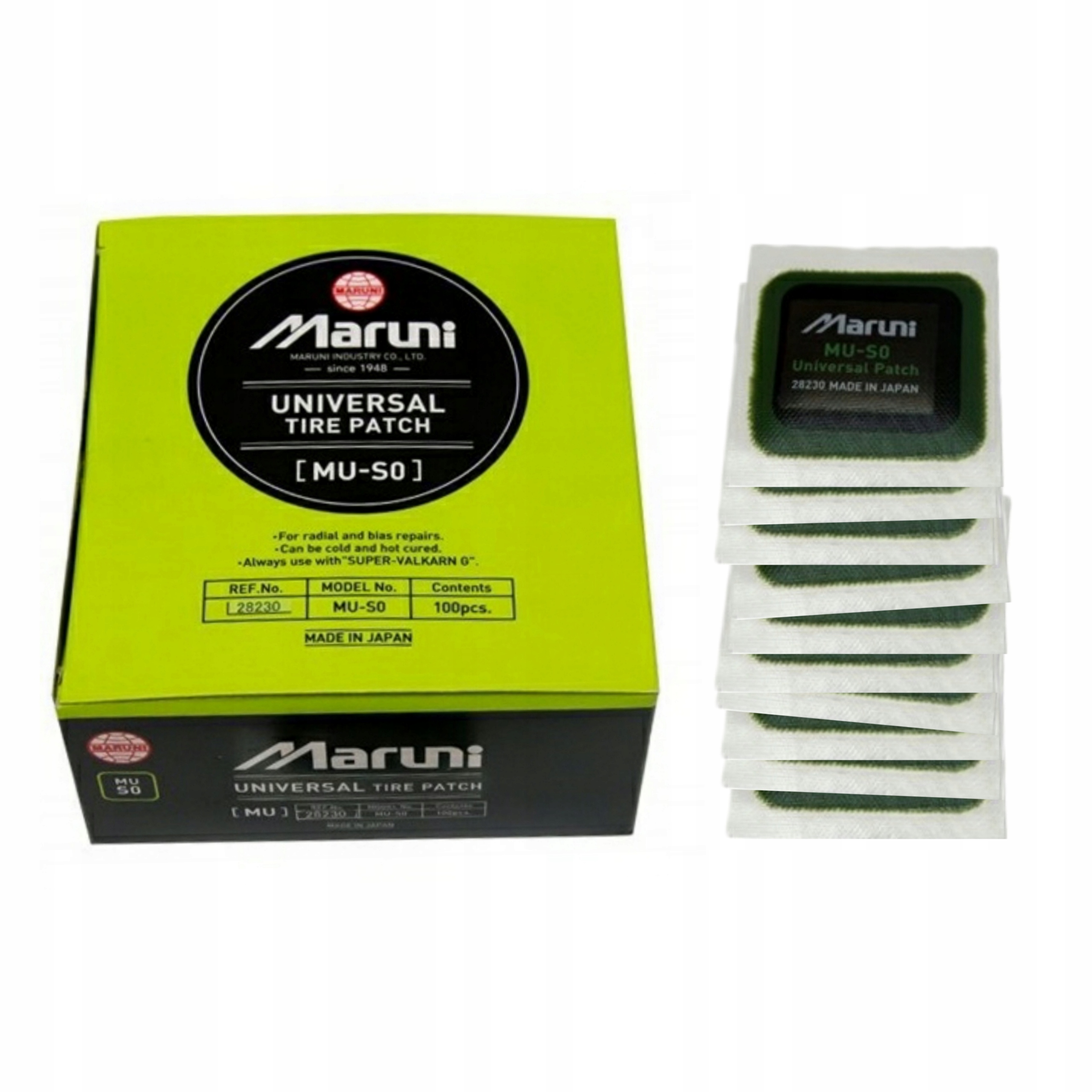 Łatki do naprawy opon 45mm MARUNI MU-S0 10szt.