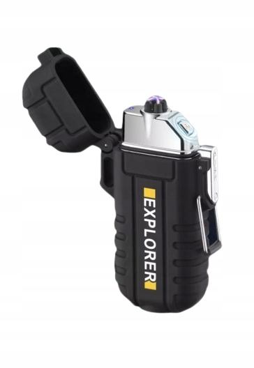 

Zapalniczka Plazmowa Usb 2 Łuki Survival Latarka