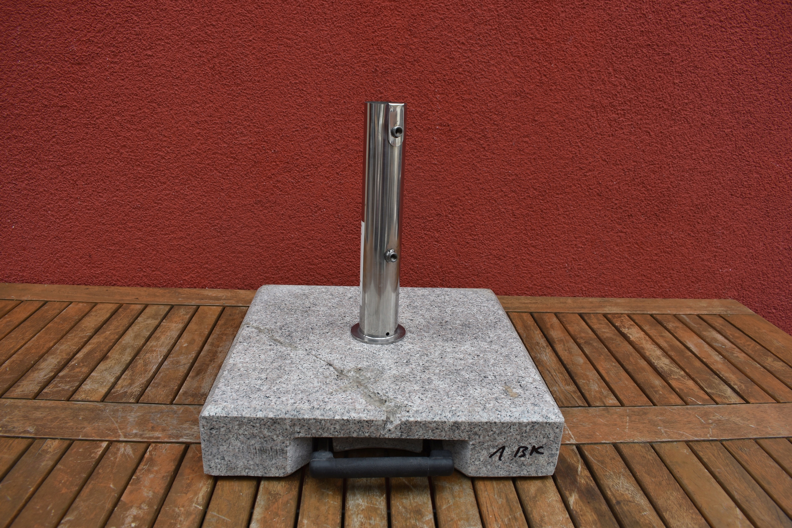 Podstawa granitowa kwadratowa pod parasol ogrodowy