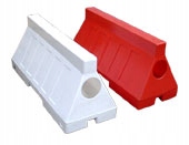 Bariera drogowa U14e wys. 50 cm kolor Czerwony