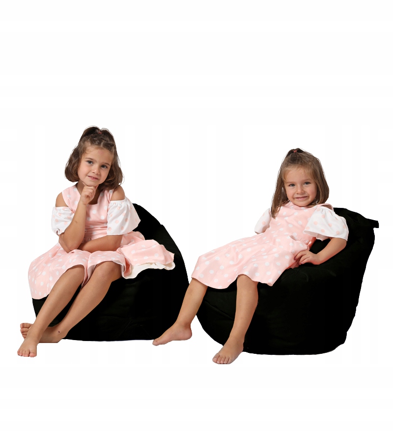 Worek sako pufa PREMIUM KIDS CZARNA Kolekcja PREMIUM KIDS