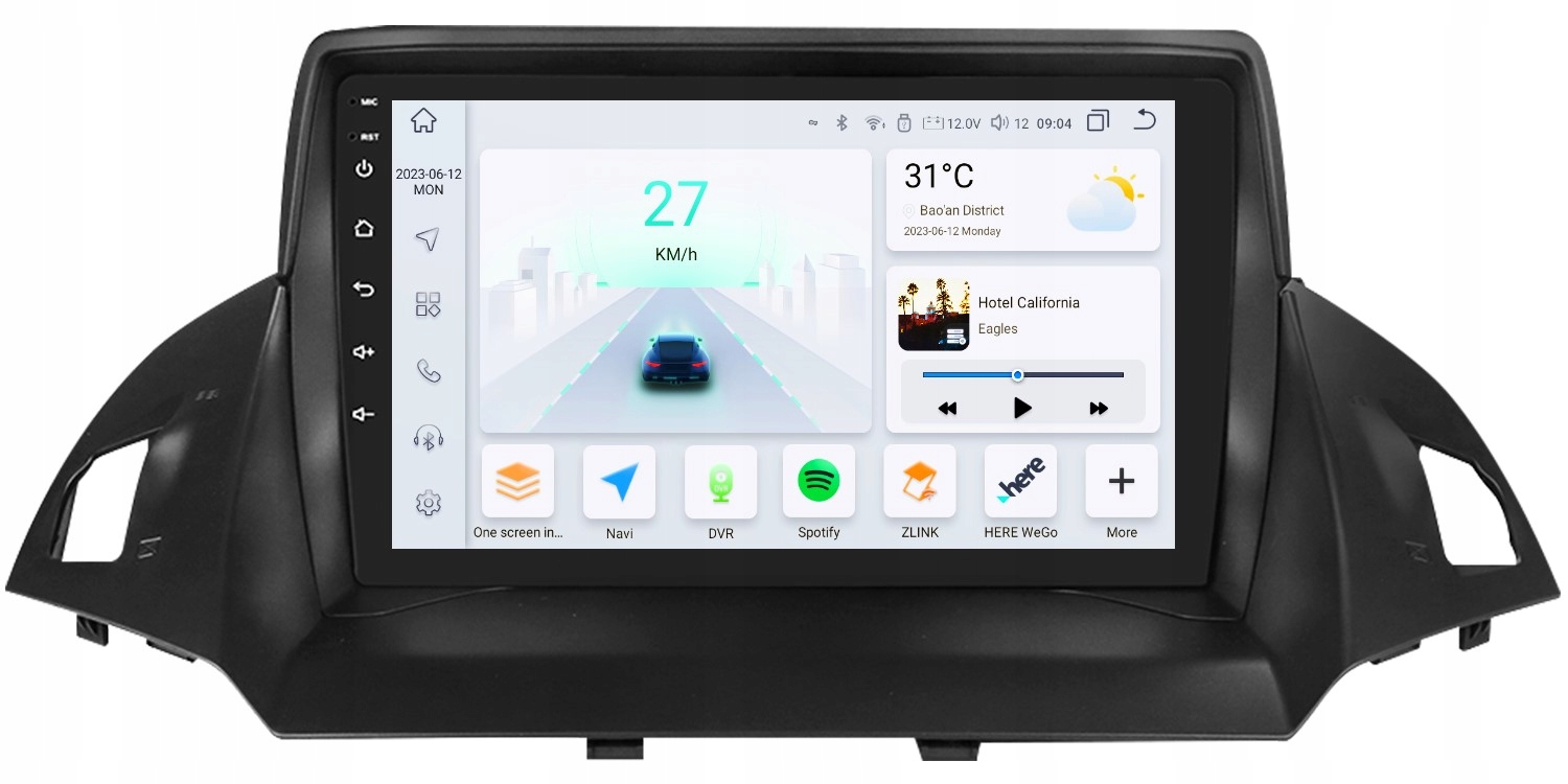 Rádio 2DIN Navigace Andrid Ford Kuga MK2 Escape 3 III 3/32 Gb Dsp Carplay