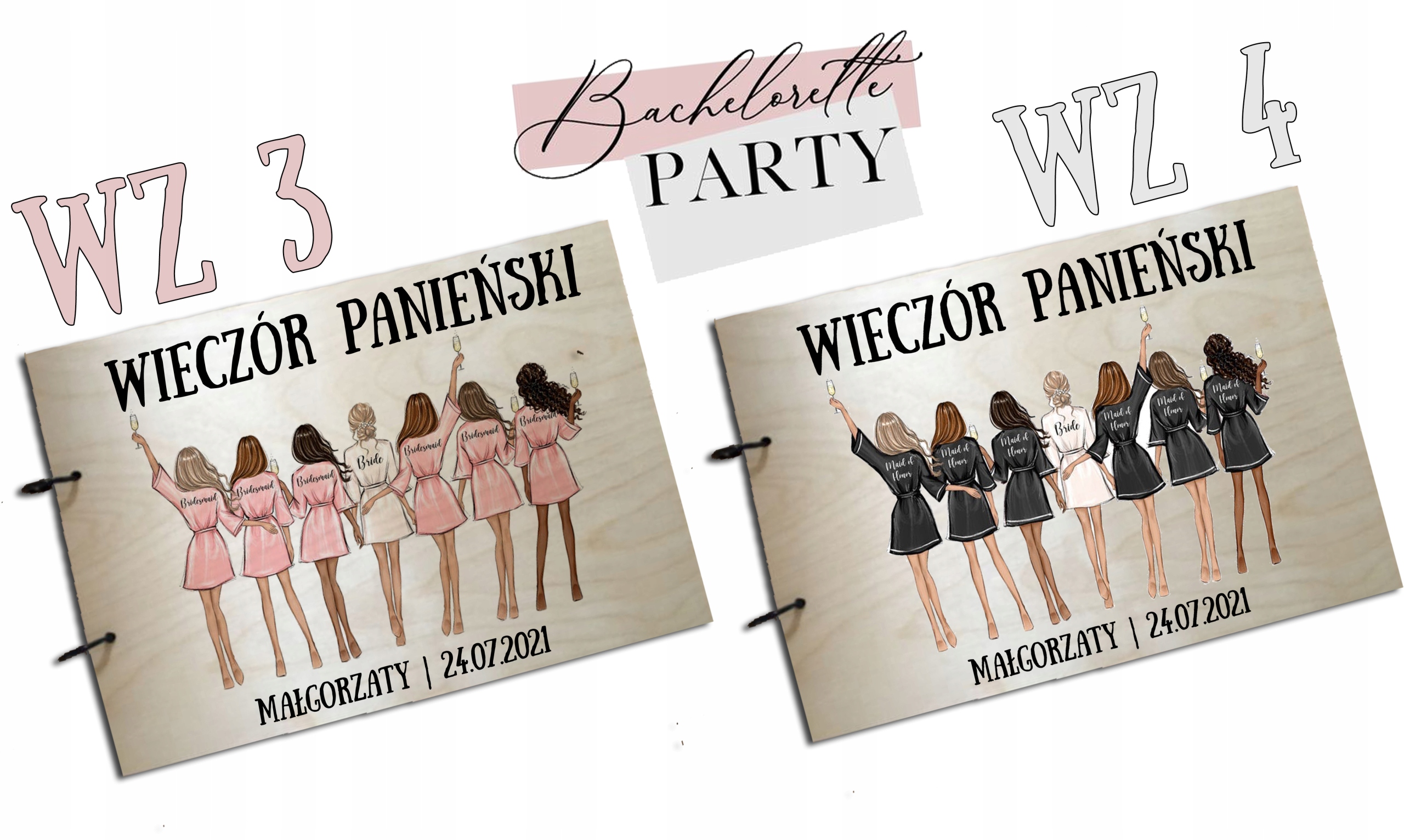 FOTO ALBUM WIECZÓR PANIEŃSKI PREZENT ŚLUB POZIOMY Marka inna